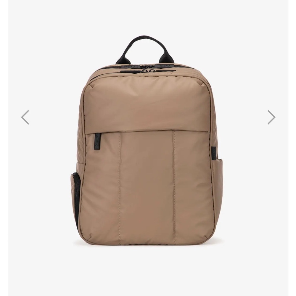 CALPAK Luka 15 inch Laptop Backpack in Chocolate